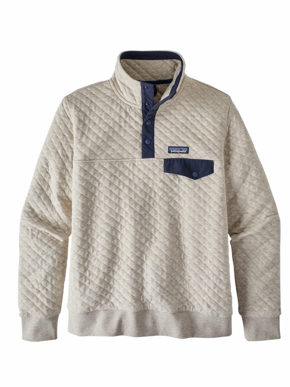 Patagonia W's Organic Cotton Quilt Snap-T® Pullover - Birch White